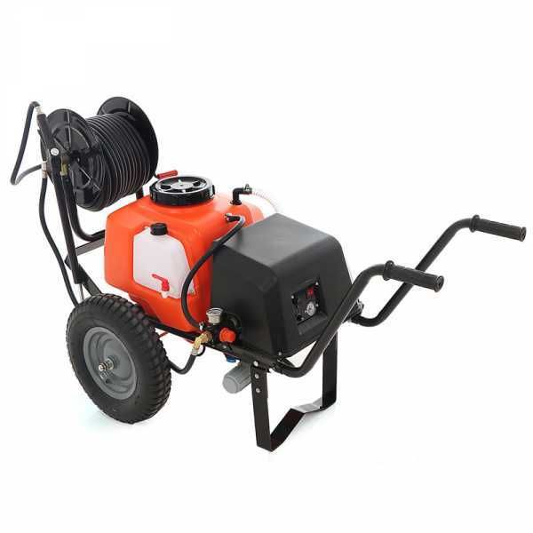 Carretilla fumigadora eléctrica de batería Stocker 12V de 40 L