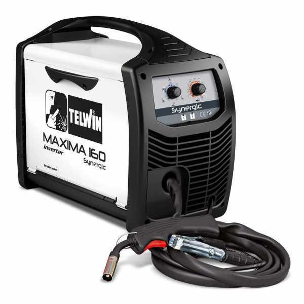 Inverter-Drahtschweißgerät Telwin Maxima 160 Synergic - für MIG-MAG/FLUX/BRAZING