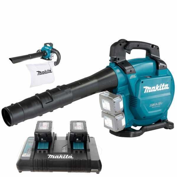 Laubbläser-Laubsauger Makita DUB363 36V 2 Batterien 18V 5Ah inklusive