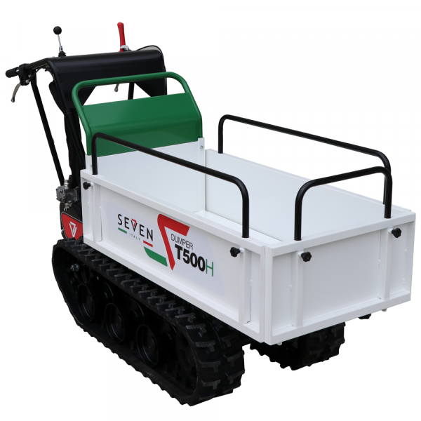 Raupendumper Seven Italy T500H GX - ausdehnbare Mulde - Tragfähigkeit 500 kg