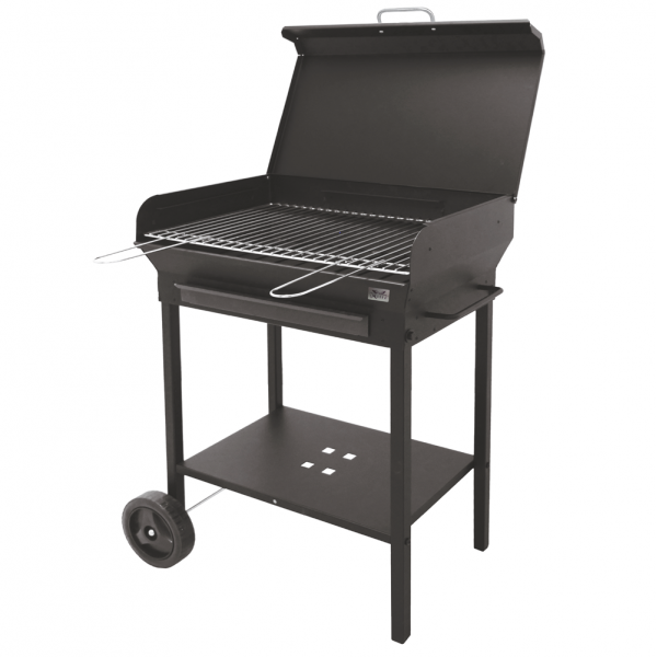 Seven Italy Vulcano Medium - Barbecue in ferro artigianale a carbone - 57,5x37cm