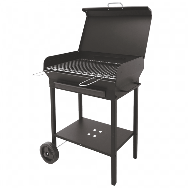 Barbecue à charbon Seven Italy Vulcano ECO - Surface de cuisson 47.5x37 cm