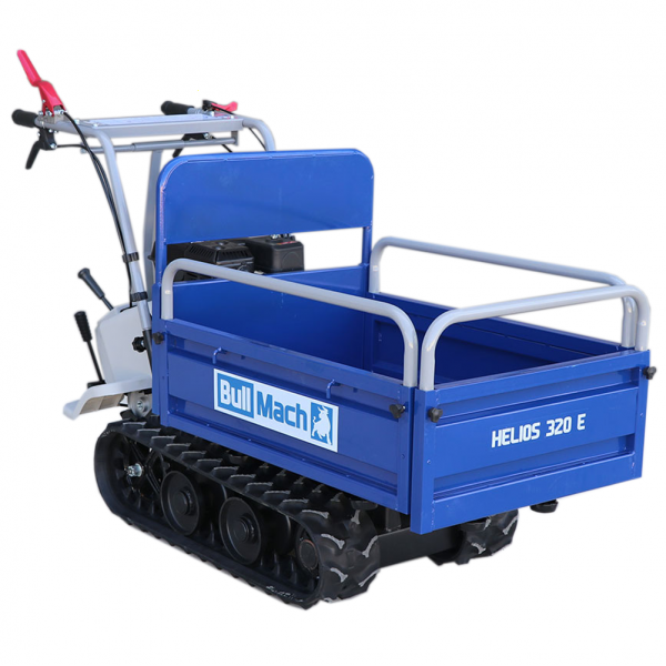 Raupendumper BullMach Helios 320 E - manuell ausziehbare Mulde 320Kg