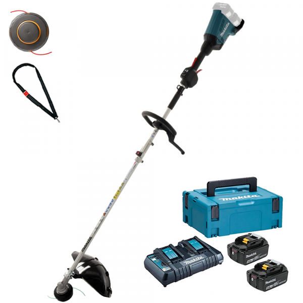 Makita DUX60 - Desbrozadora de batería - 18V - 2x 5Ah