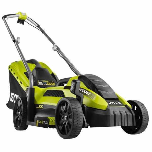 Ryobi RLM13E33S - Tondeuse à gazon électrique - 1300 W - Coupe 33 cm