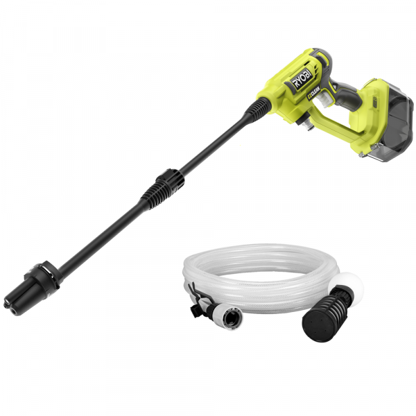 Ryobi RY18PW22A-0 EZClean - Pistola idropulitrice a batteria - 18V - SENZA BATTERIA E CARICABATTERIE