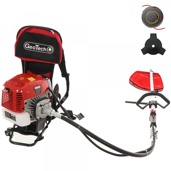 GeoTech GT-2 58BP - Desbrozadora de mochila profesional