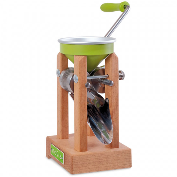 Eschenfelder Novia ng1200 alluminio verde 150g - Fioccatrice manuale con rulli in acciaio inox