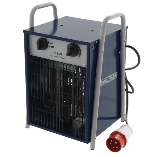 BullMach BM-EFH 5H - Heizgerät mit Ventilator - 5kW - dreiphasig