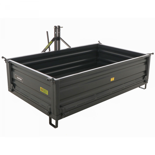 Heckcontainer Blackstone B-TB 200 - Kippbar -  3 abnehmbare Bordwände