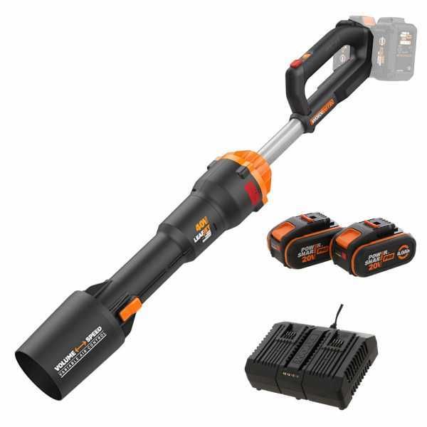 WORX NITRO WG585E - Akku-Laubbläser - 2x20V/4Ah