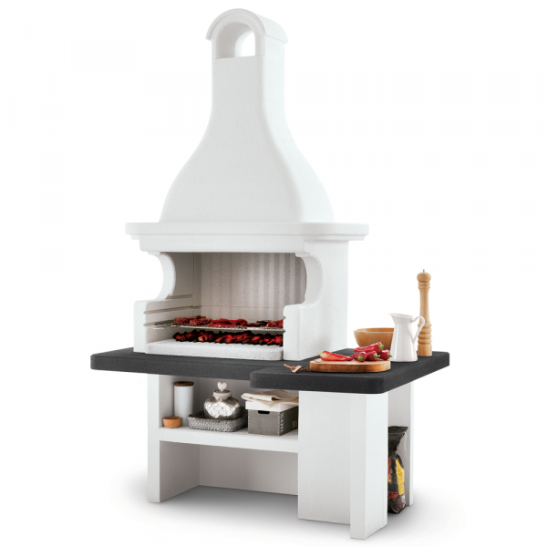 Palazzetti Mauritius - Grillkamin aus Beton - Grillfläche 76x40 cm