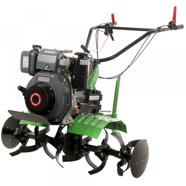 Motozappa Agri 102 con fresa 95 cm -  Motore a Diesel da 296cc