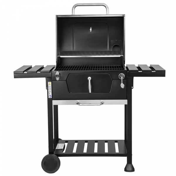 Barbecue à charbon MasterCook Friend - Grille de cuisson de 46x41 cm