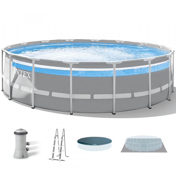 Piscine Ronde Intex Prisma Frame Clearview 26722NP