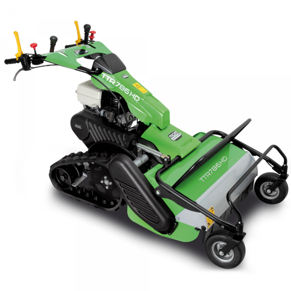 Lampacrescia MGM TTR786HD - Professioneller Schlegelmulcher mit Y-Messern - Raupenkette - Honda GX270