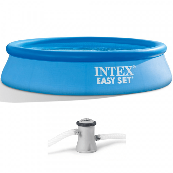 Piscina hinchable Intex Easy Set 28122NP + Bomba de filtro