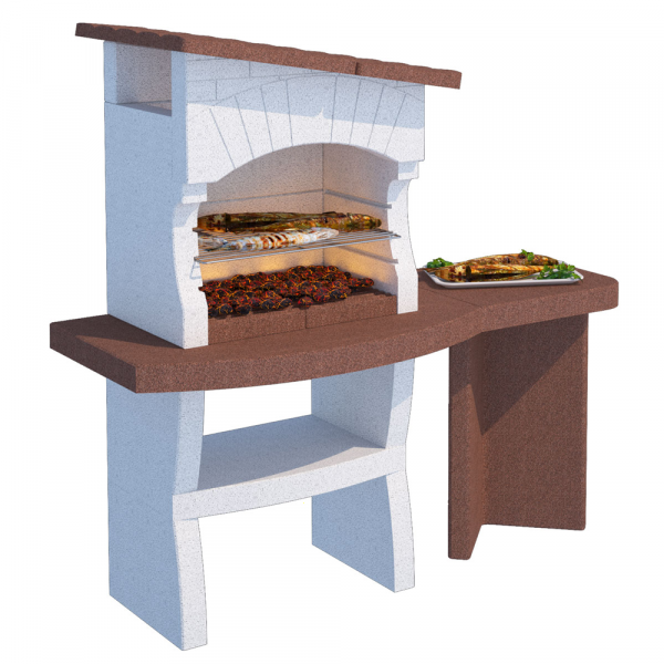 Linea VZ Portofino - Grillkamin für Holz/Holzkohle