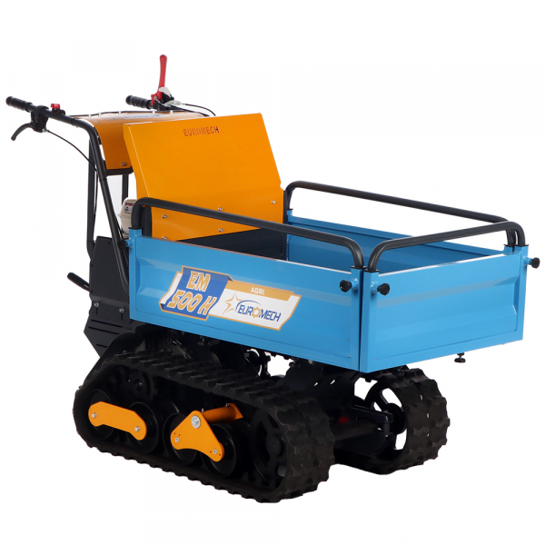 EuroMech EM500H-Agri - Raupendumper mit ausziehbare Mulde - 500 kg Nutzlast