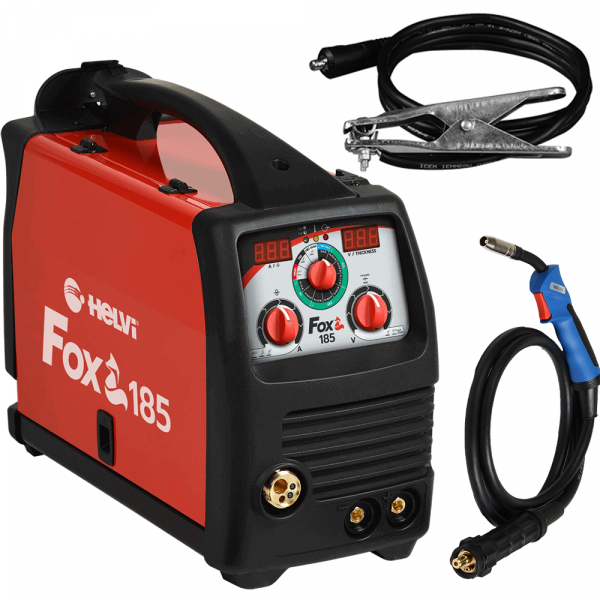 Helvi Fox185 flex-line - Inverter-Drahtschweißgerät - MIG-MMA-TIG