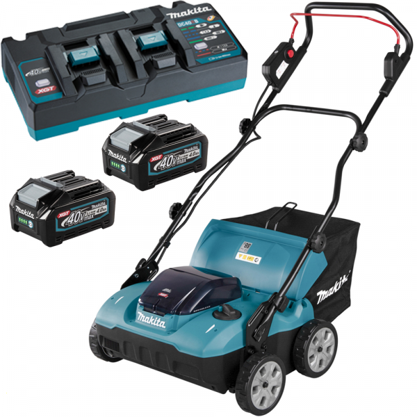 Makita UV001GM201 - Escarificador de batería 40V - 4Ah