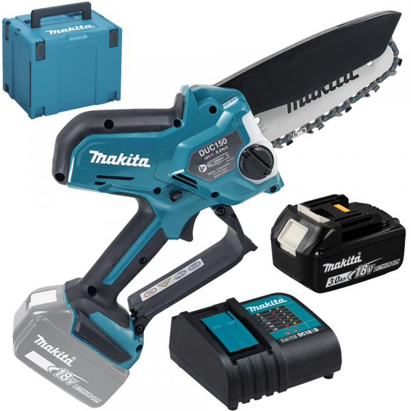 Makita DUC150ZJ LXT - Akku-Handkettensäge - 18V/3ah