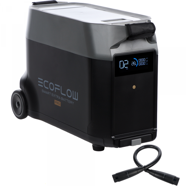 EcoFlow Delta PRO - 3600Wh - Batería adicional inteligente