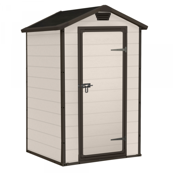 Keter Manor beige - Casetta porta attrezzi da giardino