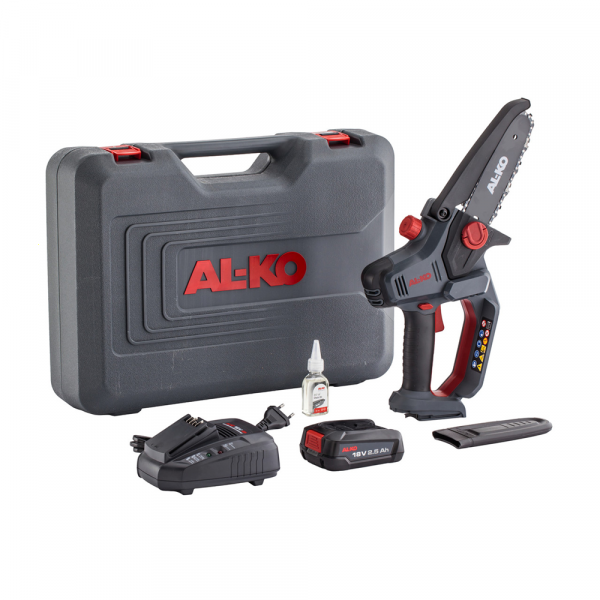 AL-KO CSM 1815 - manueller batteriebetriebener Hochentaster - 18V/2,5Ah