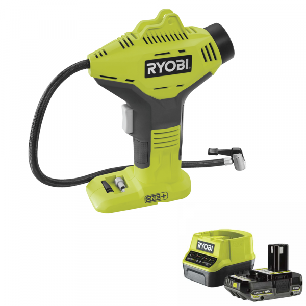 Ryobi R18PI-0 - Compresseur à batterie portatif - 18V - 2Ah