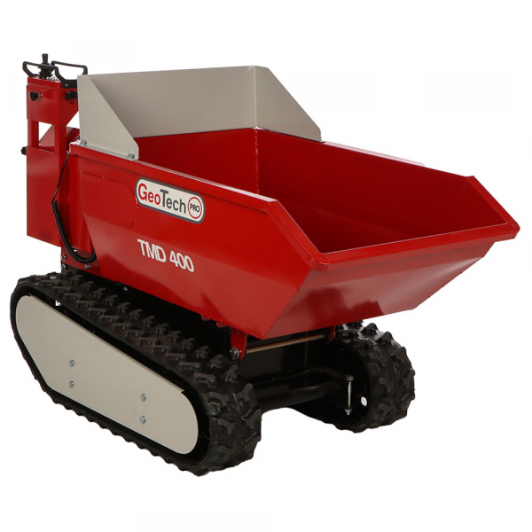 GeoTech-Pro TMD 400 - Motocarriola a batteria 48V 15Ah con cassone dumper