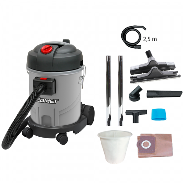 Comet CVP 120 P - Bidone aspiratutto - 20 lt - Solidi e liquidi - 1400W