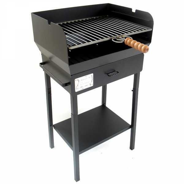 Cruccolini Livorno - Holzkohlegrill - 50x38 - aus schwerem Stahl