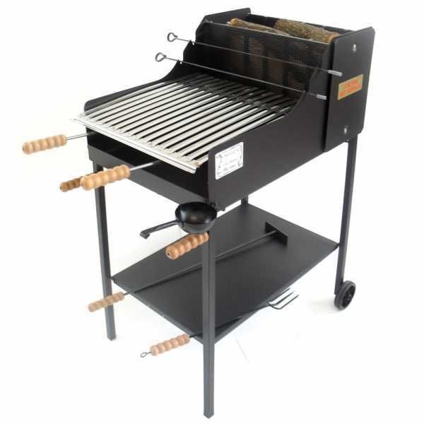 Cruccolini Fuocone  Inox - Handwerklicher Holz- und Kohlegrill