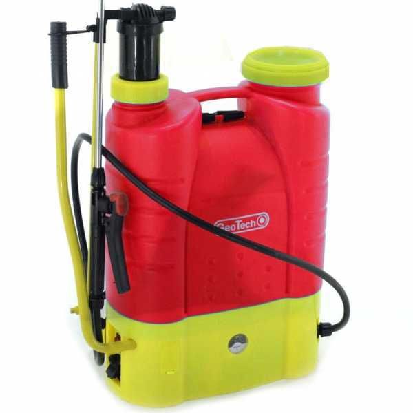 GeoTech KF-16C-23 - Pompa irroratrice spalleggiata a batteria e manuale - 16L