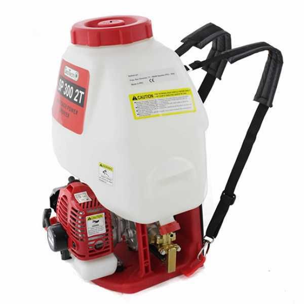 Pulvérisateur thermique à dos Geotech SP 300 2 T avec moteur 26 cc