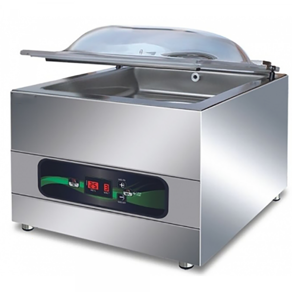 Kammervakuumierer Euro 3500 INOX - Edelstahlgehäuse - Schweißbalken 35 cm