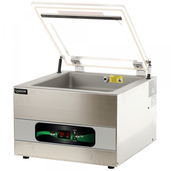 Macchina sottovuoto a campana manuale Euro 4000 Inox - Barra saldante da 40cm