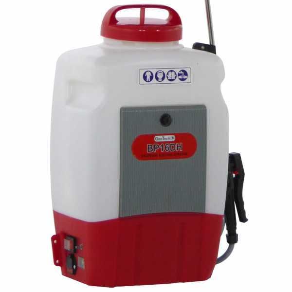 Batteriebetriebene Rückenspritze GeoTech BP16DH - 16 Liter